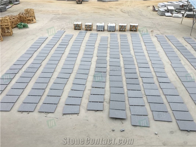 G343 Shandong Grey Granite Floor Tiles