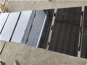Hebei Black Granite Floor Cladding Wall Covering Tiles