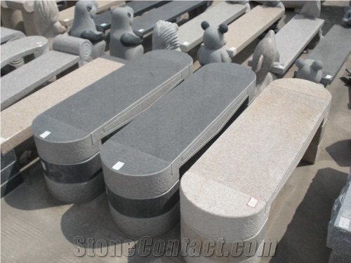 Natural China G682 G654 Granite Bench for Outdoor Decoration