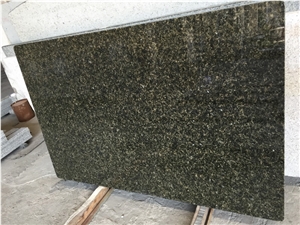 Natural Stone Granite Verde Ubatuba Customized Vanity Tops