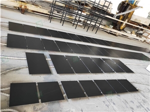 Shanxi Black Granite Composite Tile Floor Covering