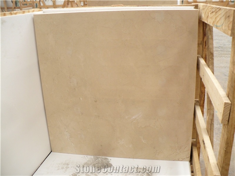 Crema Marfil Marble Tiles 80x80x2 cm High Standard