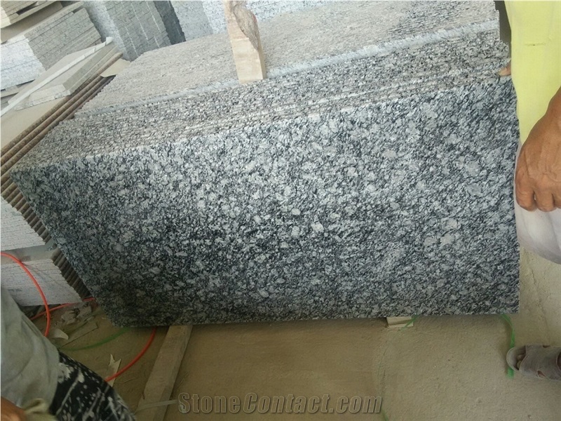 Polished Spary White Sea Wave G418 Granite
