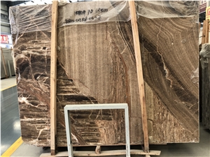 China Golden Brown Classic Onyx Covering Slabs