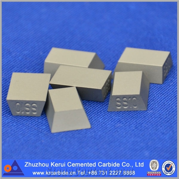 Ss10 Tungsten Carbide Brazing Tips for Granite Cutting