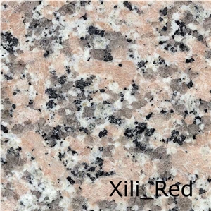 Xili Red China Pink Granite Slabs & Tiles