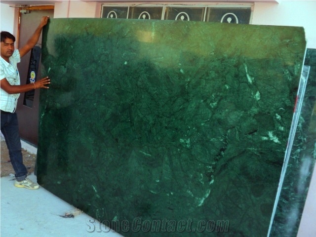 India Green Marble Slabs & Tiles