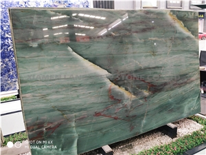 Alexandrita Emerald Green Quartzite Slab