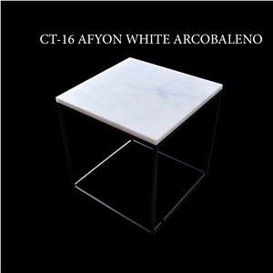 Afyon White Marble Table