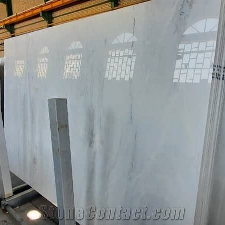 Aligudarz White Crystalline Marble Slabs Ready to Load