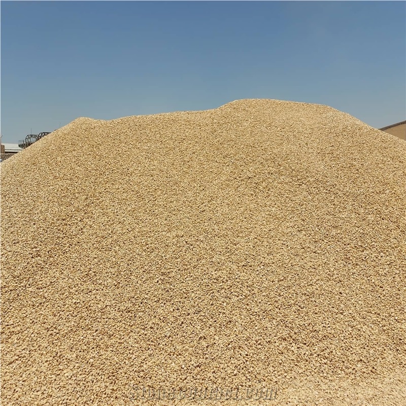 Beige Marble Chips Ready to Load
