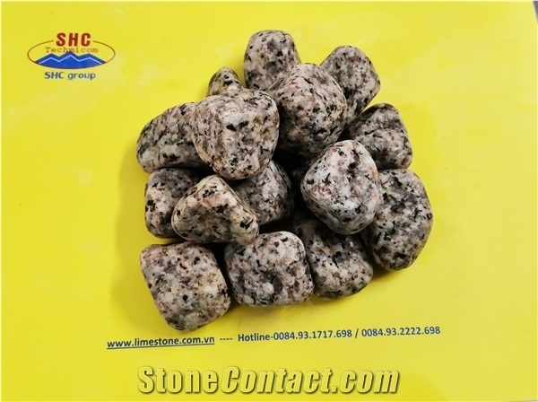Premium Granite Crushed Gravel Pebble Stone