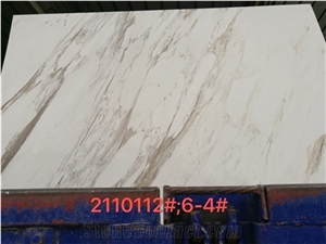 Superior Grade Delicato White Marble Slab & Flooring Tile