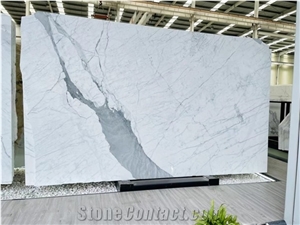 White Carrara Marble Slabs,White Marble Flooring Tiles