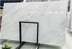 White Stone Carrara Marble Slabs;Marble Bathroom Tiles