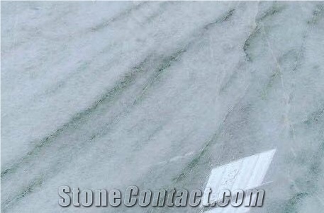 Polished White Marble with Green Veins/Green Veins Marble