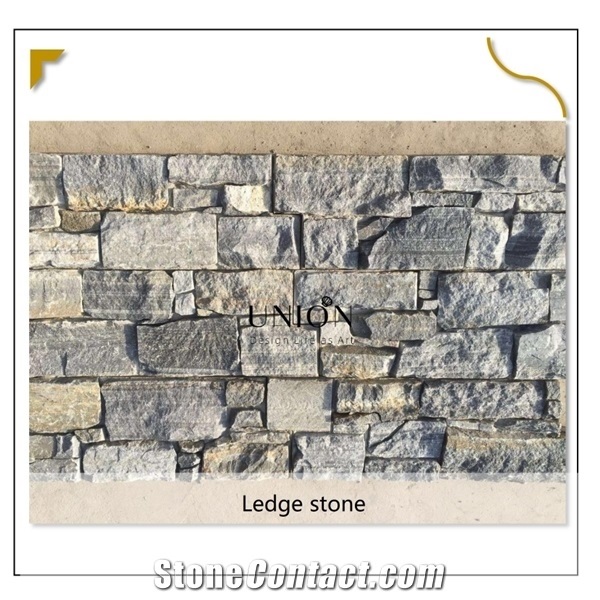 Blue Quartize Stone Cladding Decoration for Outdoor Wall