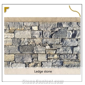 Blue Quartize Stone Cladding Decoration for Outdoor Wall