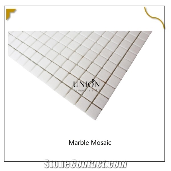 Square Shape Luxury Marble Mosaic Star Tile Seamless Pattern