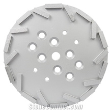 250mm Diamond Grinding Disc, 20 Bar Segments