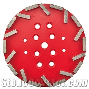 250mm Floor Grinding Plate for Edco, Blastrac, Mk, Husqvana