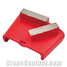 Bar Segment Diamond Grinding Shoe for Htc