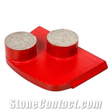 Quick Change Round Segment Diamond Grinding Plate for Lavina