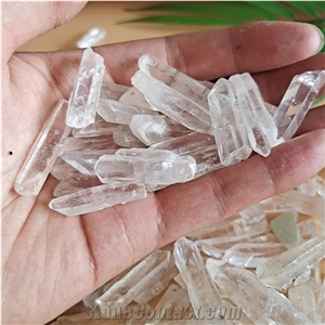 Bulk Rough Raw Clear Quartz Crystal Point for Healing