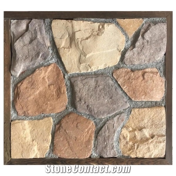 Construction Material Ecofriendly Exterior Field Stone Panel
