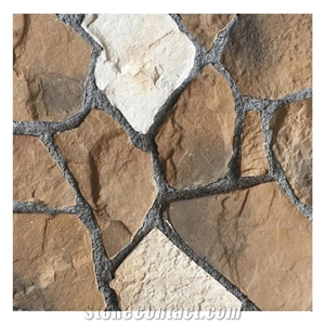 Construction Material Ecofriendly Exterior Field Stone Panel