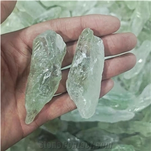 Crystal Healing Stones Green Quartz Crystal Rough