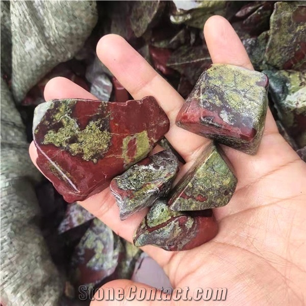 Dragon Blood Stone Tumble Crystalchips Tumble for Decoration