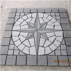 Granite Cobblestone Natural Surface Free Splice Garden Decor