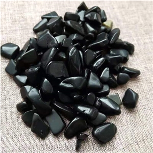 Obsidian Tumble Chips Crystal Stone Jewelry Quartz