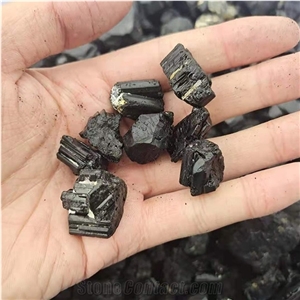 Rough Healing Crystal Quartz Stones Black Tourmaline Decor