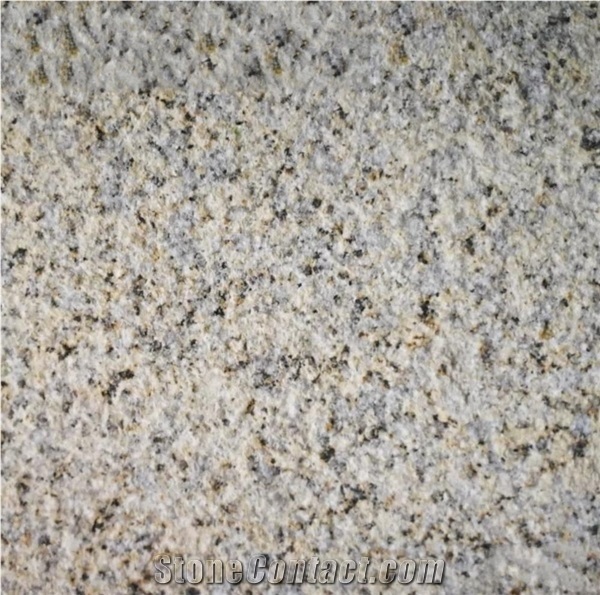 Yellow Granite Stone Tiles Exterior Wall Cladding Pattern