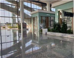 Gris Cadalso Granite Polished Floor Application