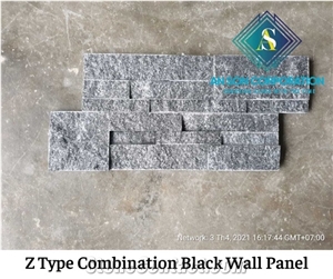 Ascdl001 Special Z Type Black Wall Panel