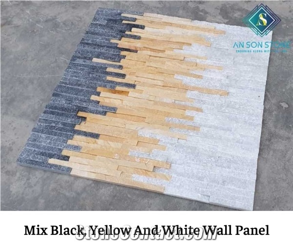 Ascdl001 Yellow Black and White Wall Panel