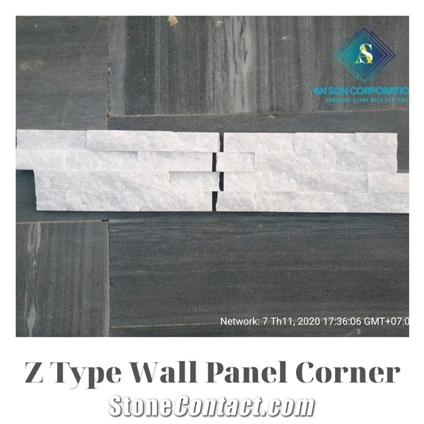 Ascdl001 Z Type White Wall Panel Corner