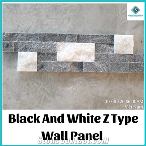 Ascdl002 Black and White Z Type Wall Panel