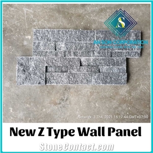 Ascdl002 Black New Z Type Wall Panel