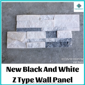 Ascdl002 New Black and White Z Type Wall Panel