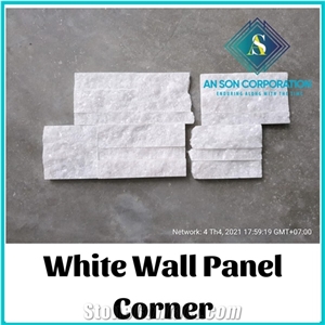 Ascdl002 White Wall Panel Corner