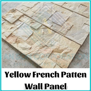 Ascdl002 Yellow French Patten Wall Panel