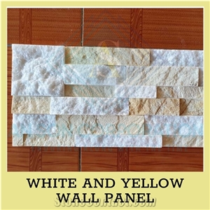 Ascdl003 White and Yellow Wall Panel