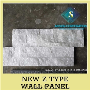 Ascdl003 White New Z Type Wall Panel