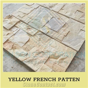 Ascdl003 Yellow French Patten Wall Panel