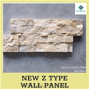 Ascdl003 Yellow New Z Type Wall Panel