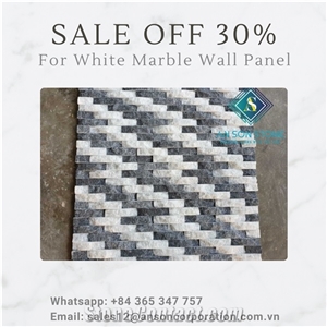 Big Promotion for Mix Black & White Marble Combination